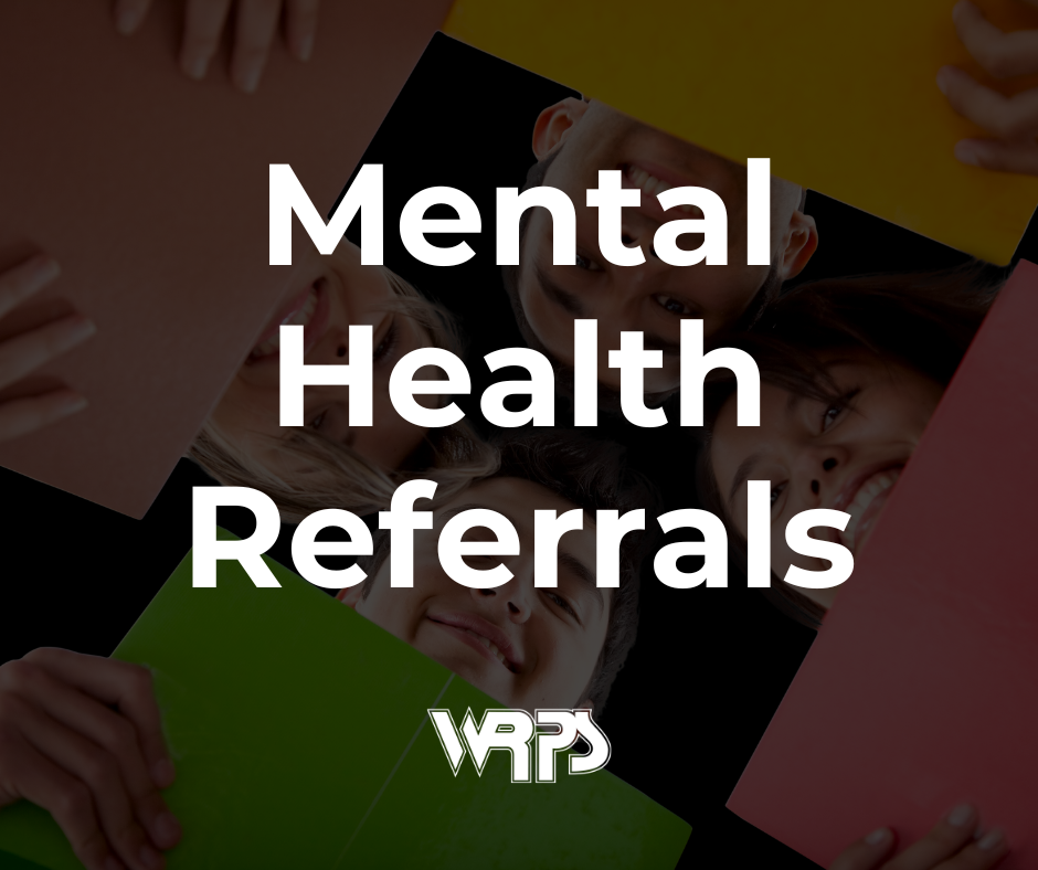 Mental Health Referrals Button
