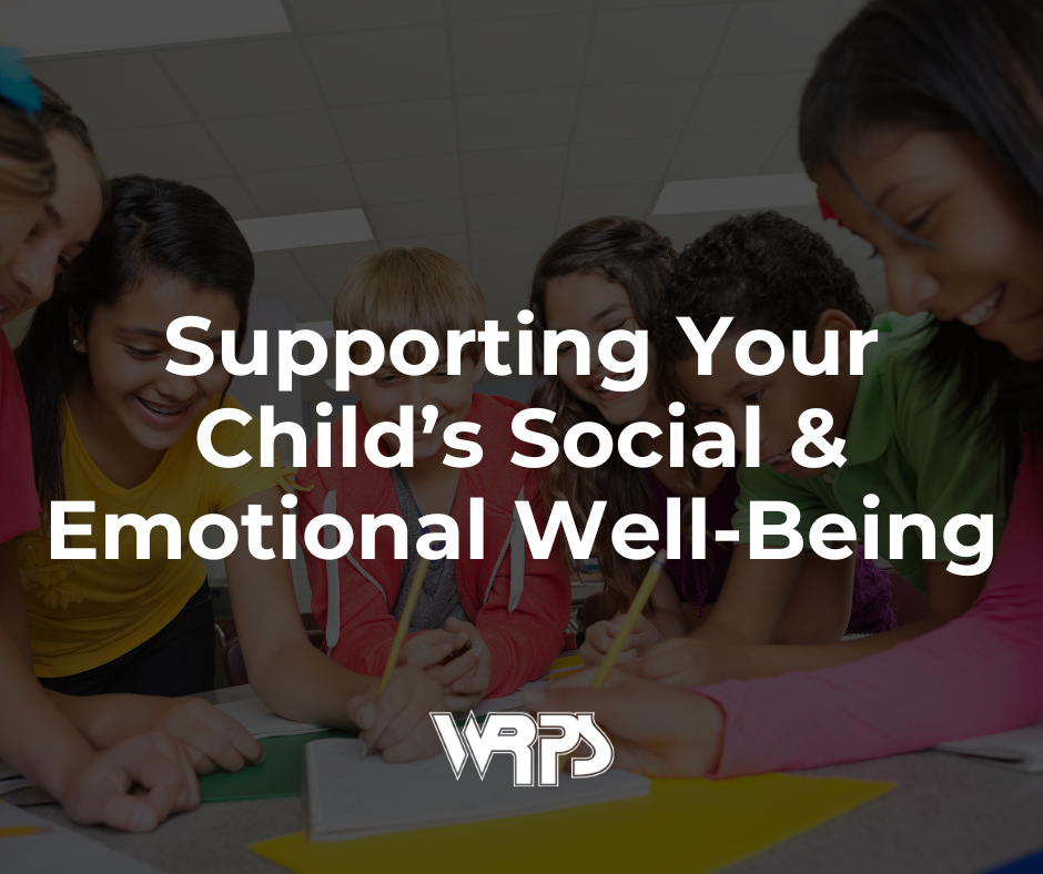 Supporting your child's well being