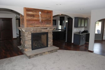 Fireplace / Living area