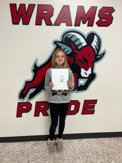 picture of student winner of logo contest