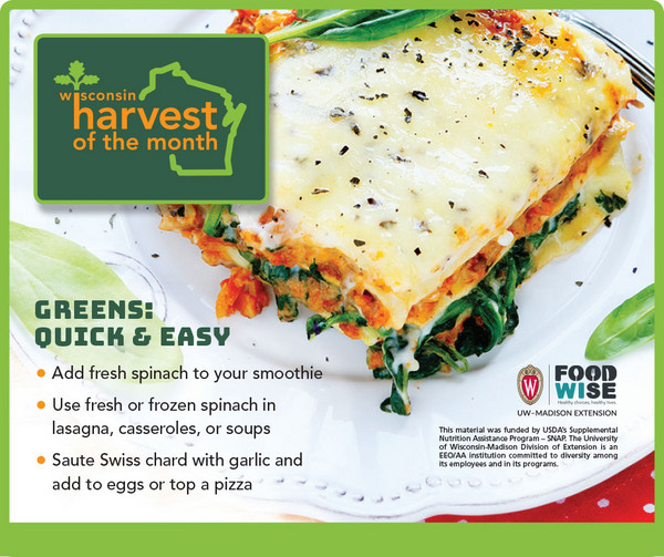 Greens: Quick and Easy